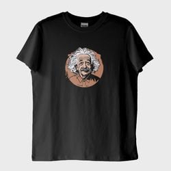 Albert Einstein T-Shirt (Baskı, %100 Pamuk)